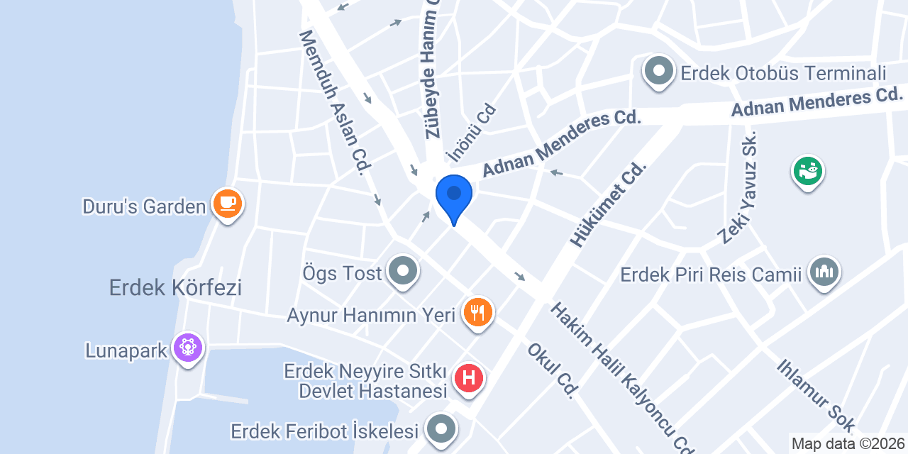 Deniz OPTİK konumu