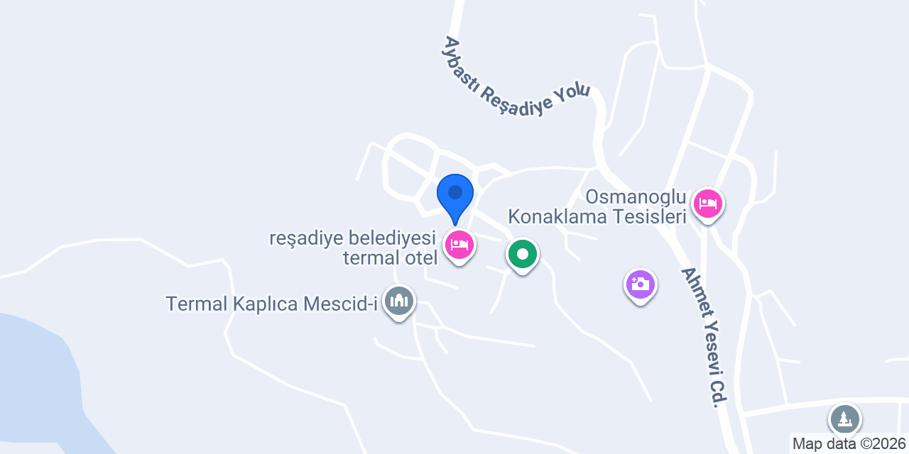 DOĞA TERMAL RESTORAN konumu