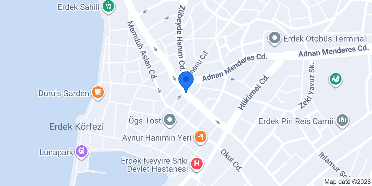 ERDEK ARİF TAKSİ POSTLA ÖDE7/24 konumu