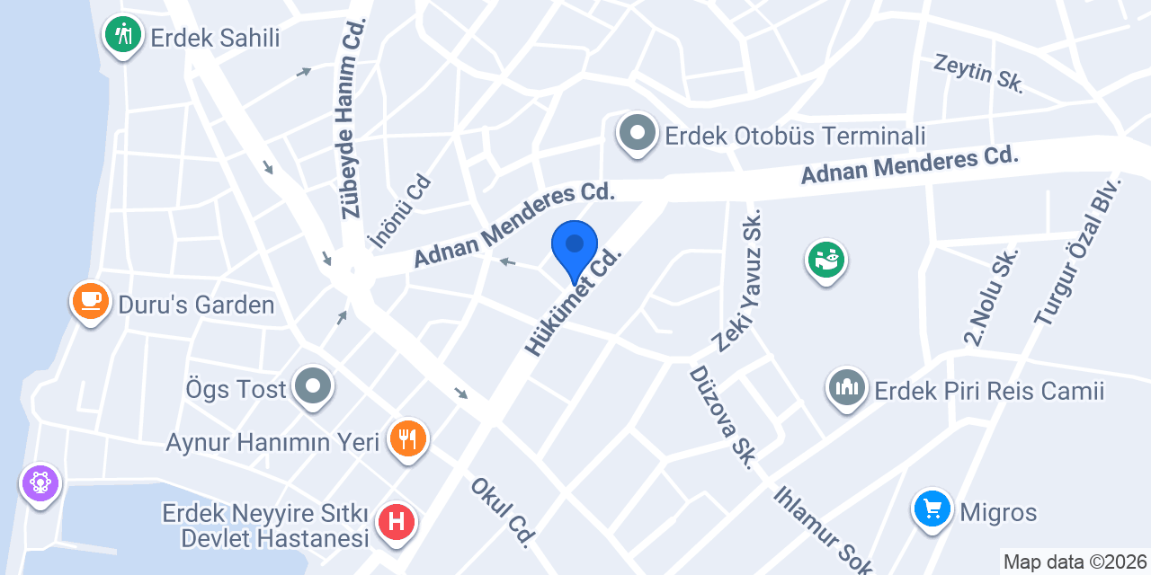 AKİF ERKEK KUAFÖRÜ konumu