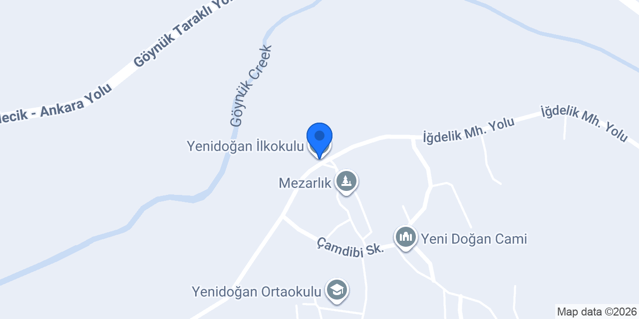 Yenidoğan İlkokulu konumu