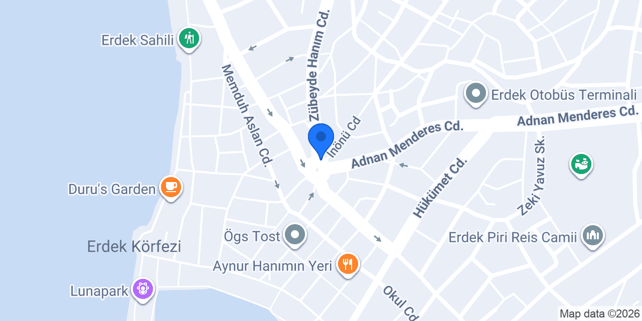 Kapıdağ sahil taksi Erdek konumu
