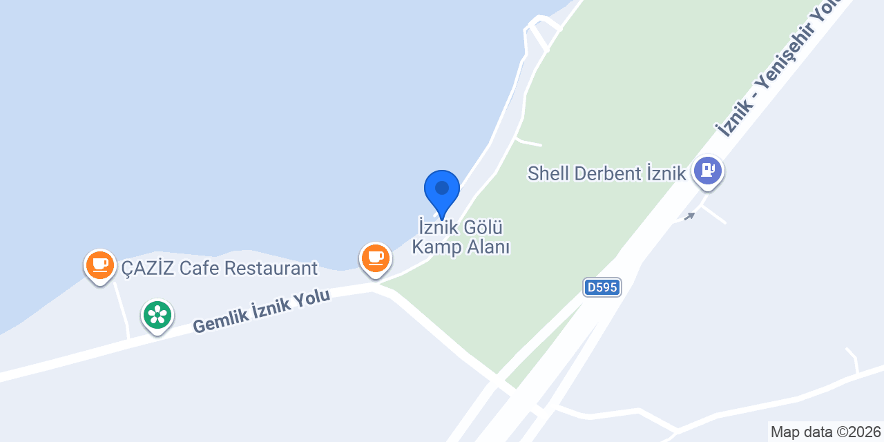 İznik Seyir Kamp konumu