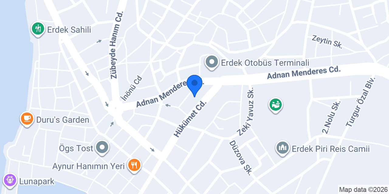 Erdem Pilav Evi konumu