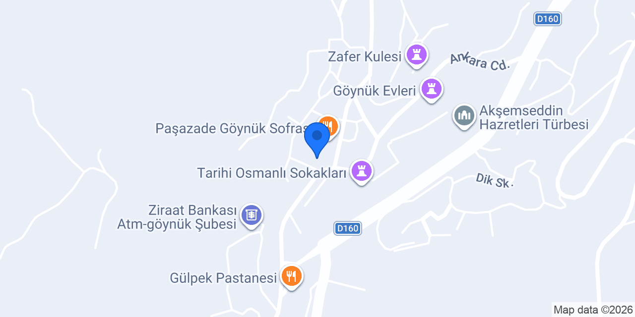 Varol Pansiyon konumu