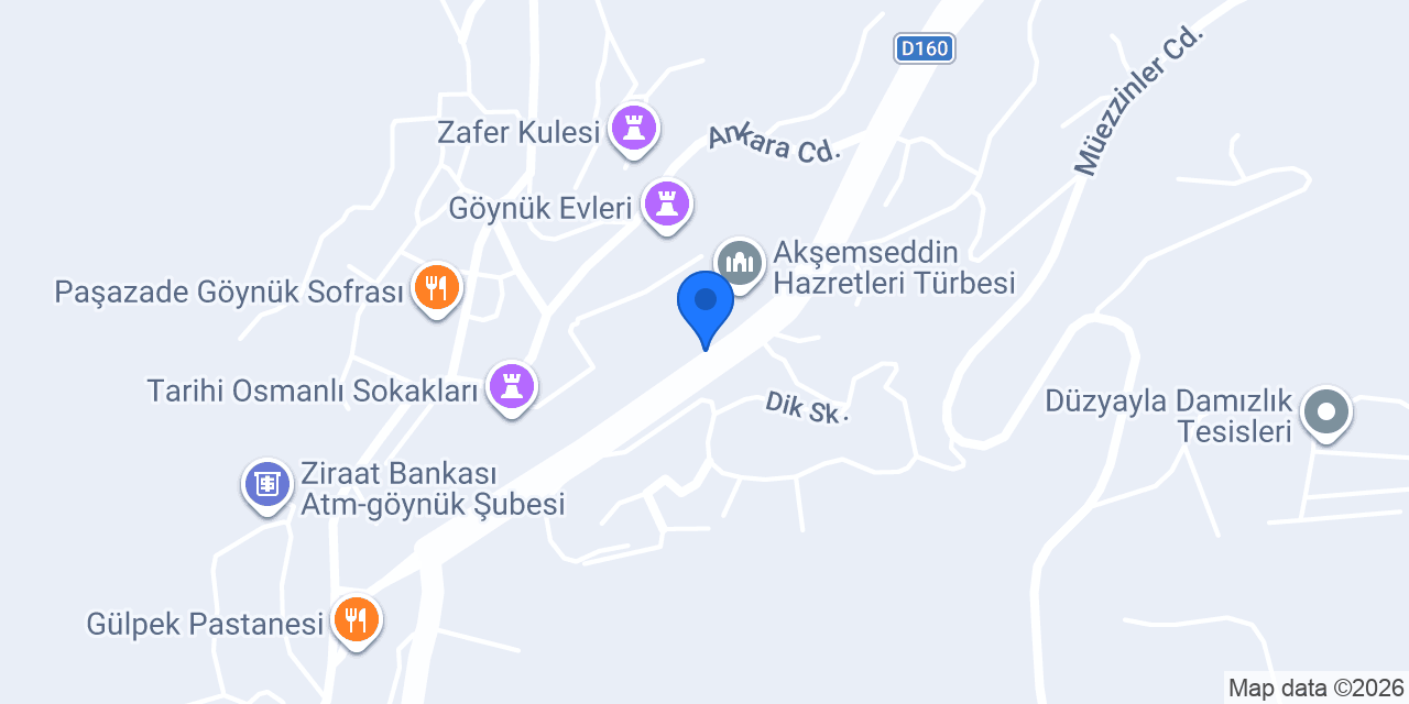 Yılmaz Traktör konumu