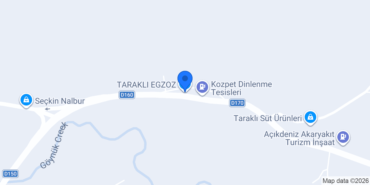 TARAKLI EGZOZ konumu