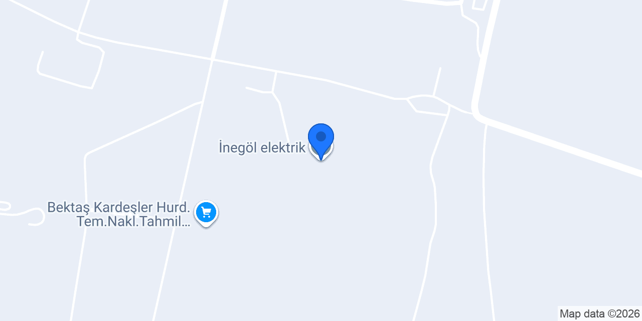 İnegöl elektrik konumu