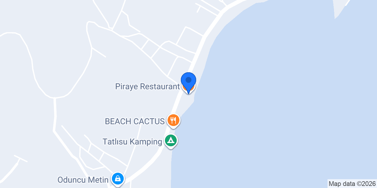 Piraye Restaurant konumu