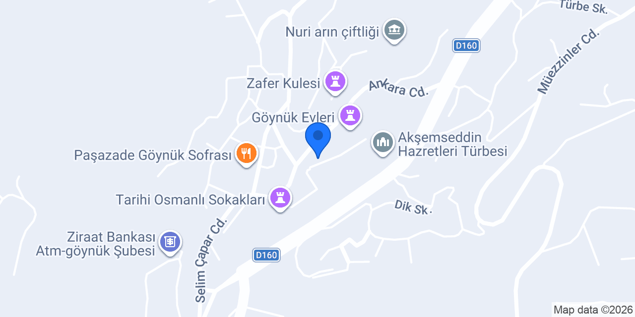 Paşazade Yöresel Ürünler konumu