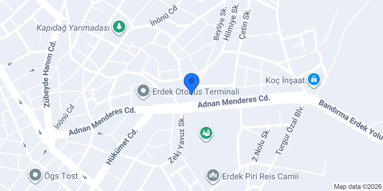 SS.Erdek Mot.Tas.Koop konumu