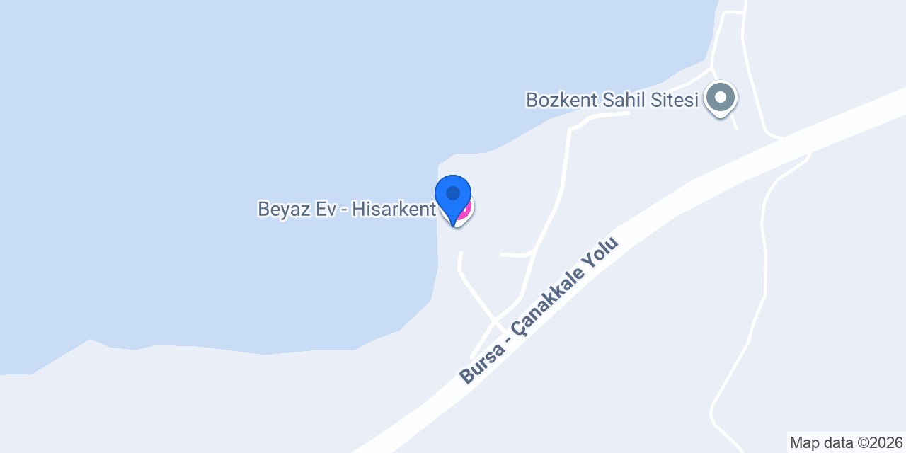 Beyaz Ev - Hisarkent konumu