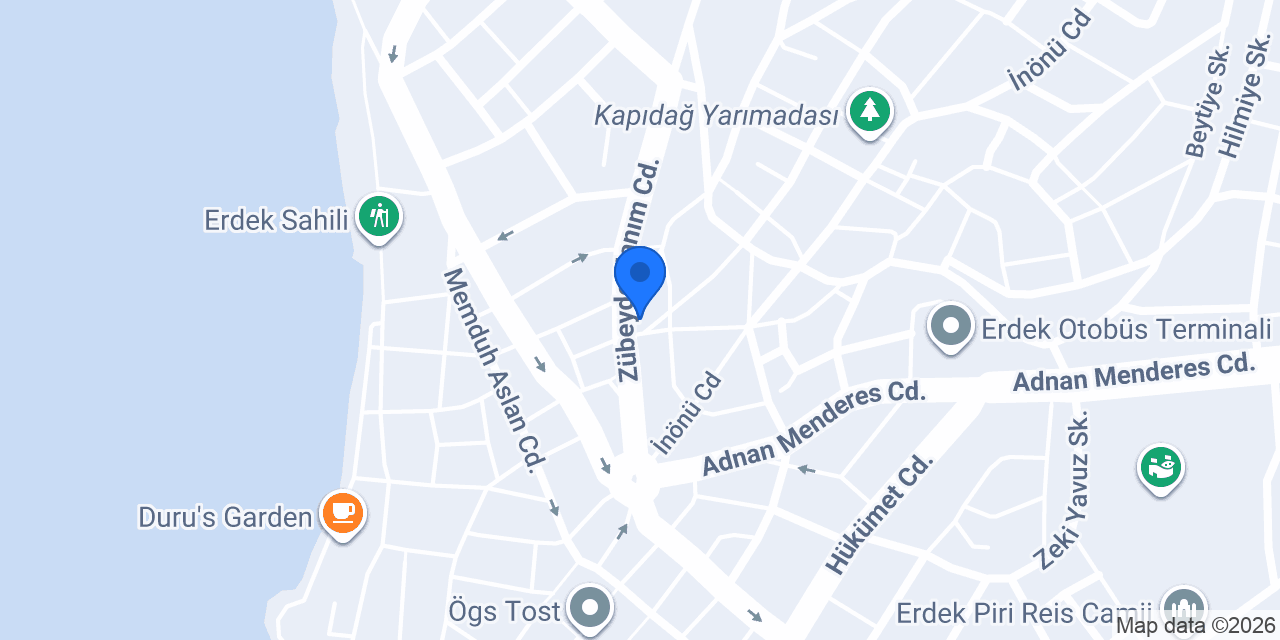 Teo Proje - Mimarlık Mühendislik - Harita konumu