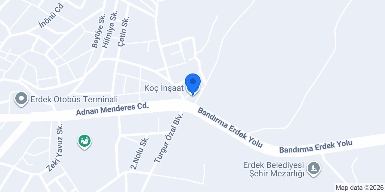 Koç İnşaat konumu