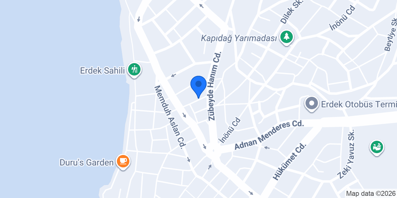 Ekrem Nalburiye Erdek Şube konumu