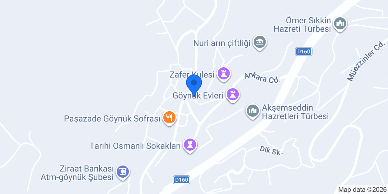 Türksoylar Konağı konumu