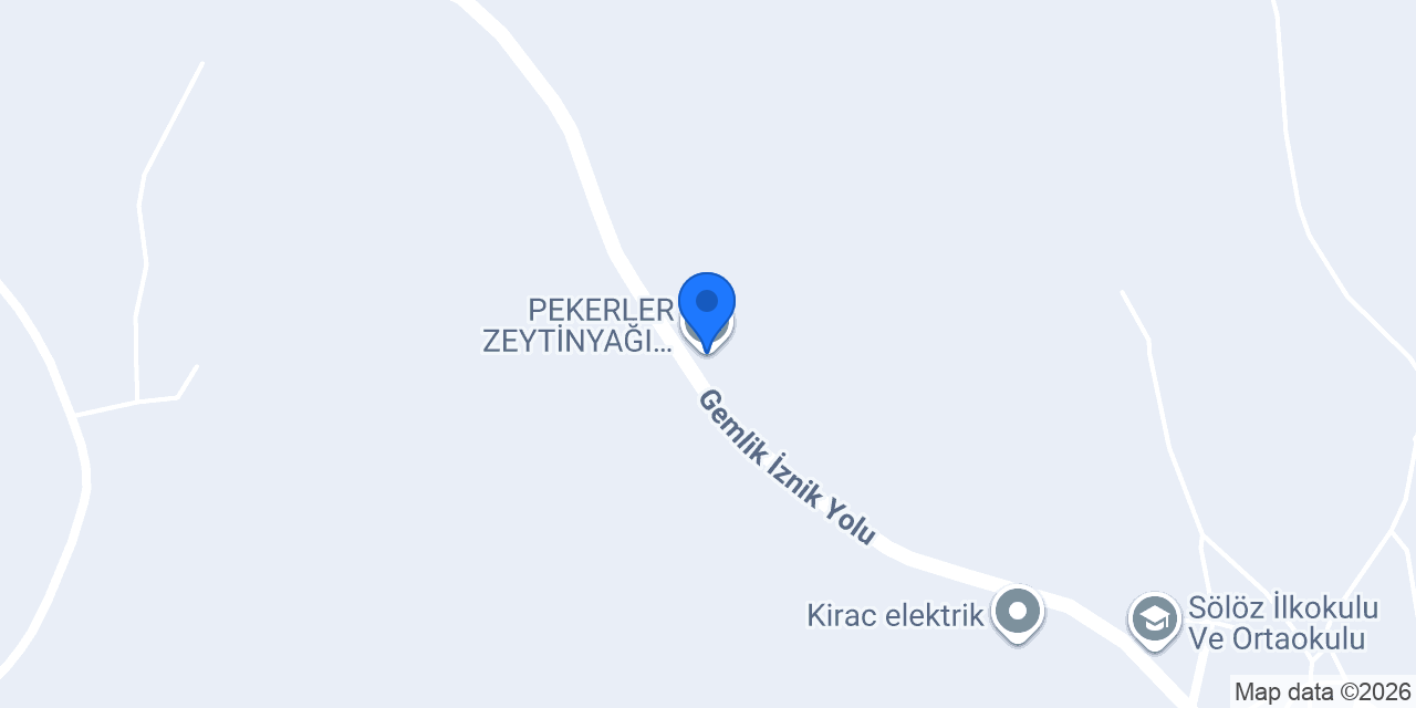 PEKERLER ZEYTİNYAĞI FABRİKASI konumu
