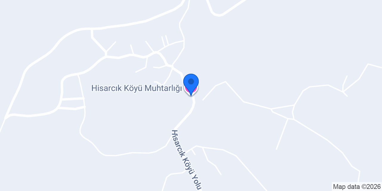 Hisarcık Köyü Muhtarlığı konumu