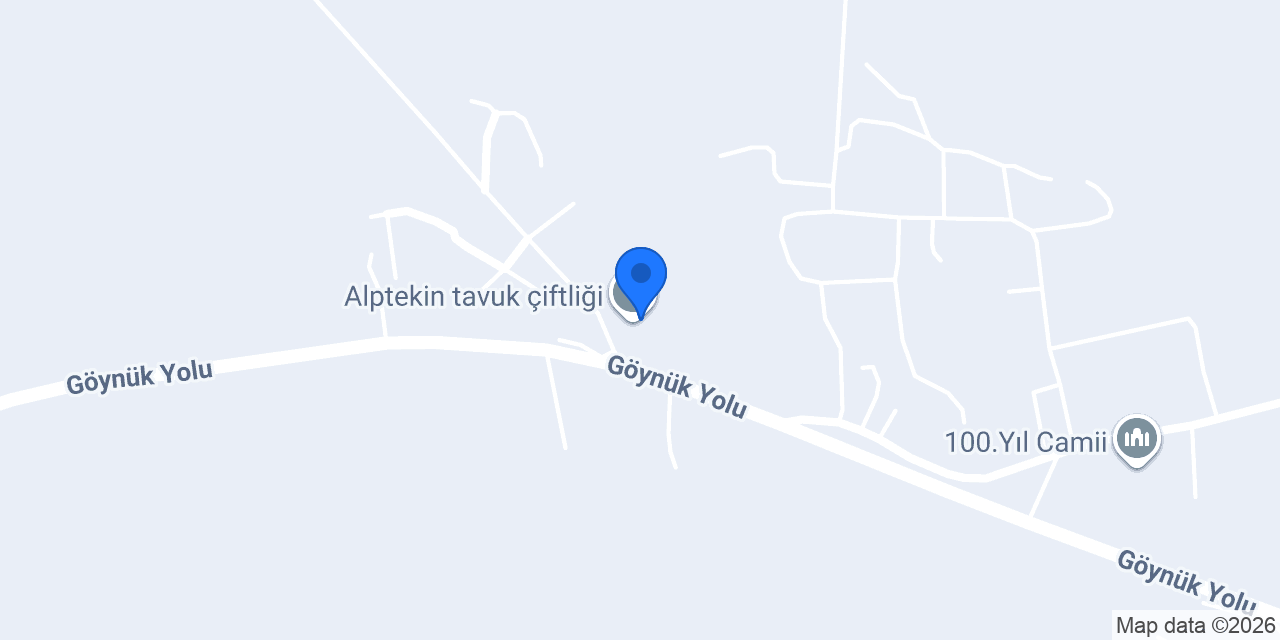 Alptekin tavuk çiftliği konumu