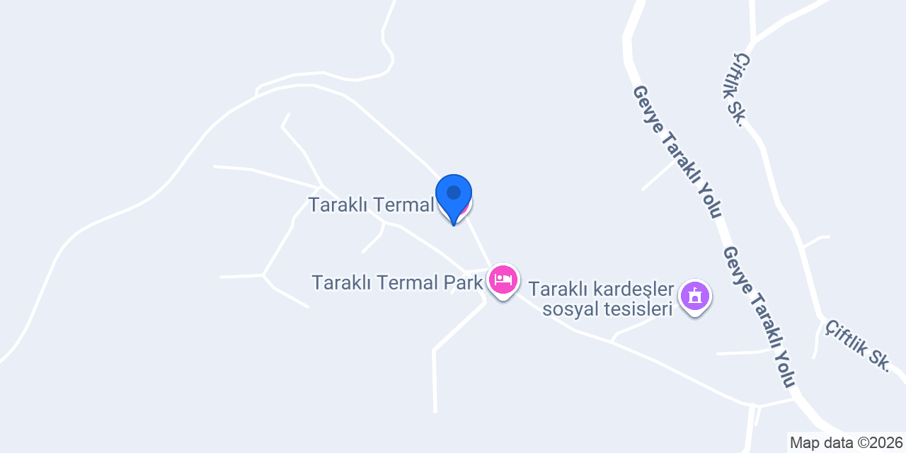 Taraklı Termal konumu