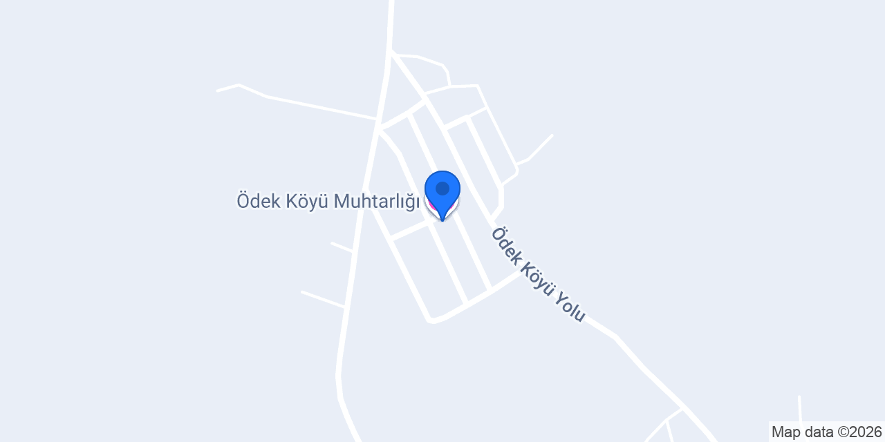 Ödek Köyü Muhtarlığı konumu