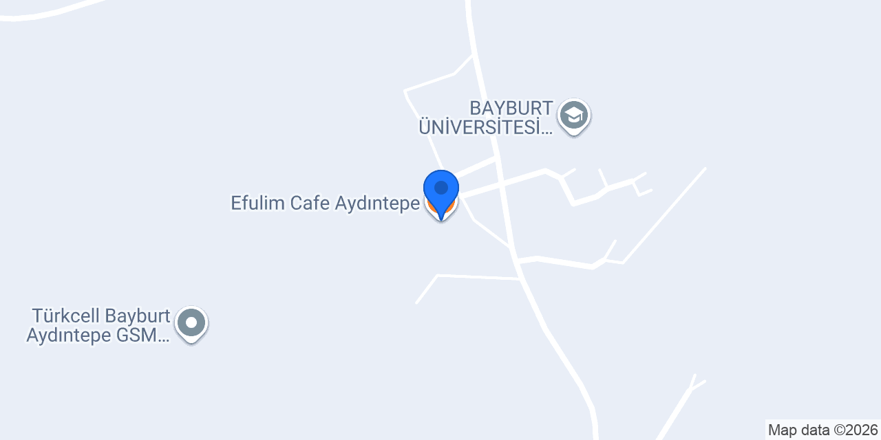 Efulim Cafe Aydıntepe konumu