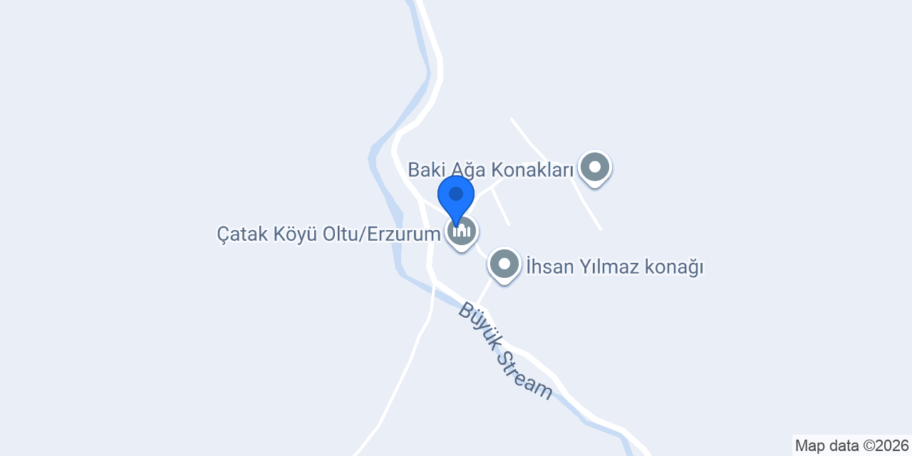 Çatak İlköğretim Okulu konumu