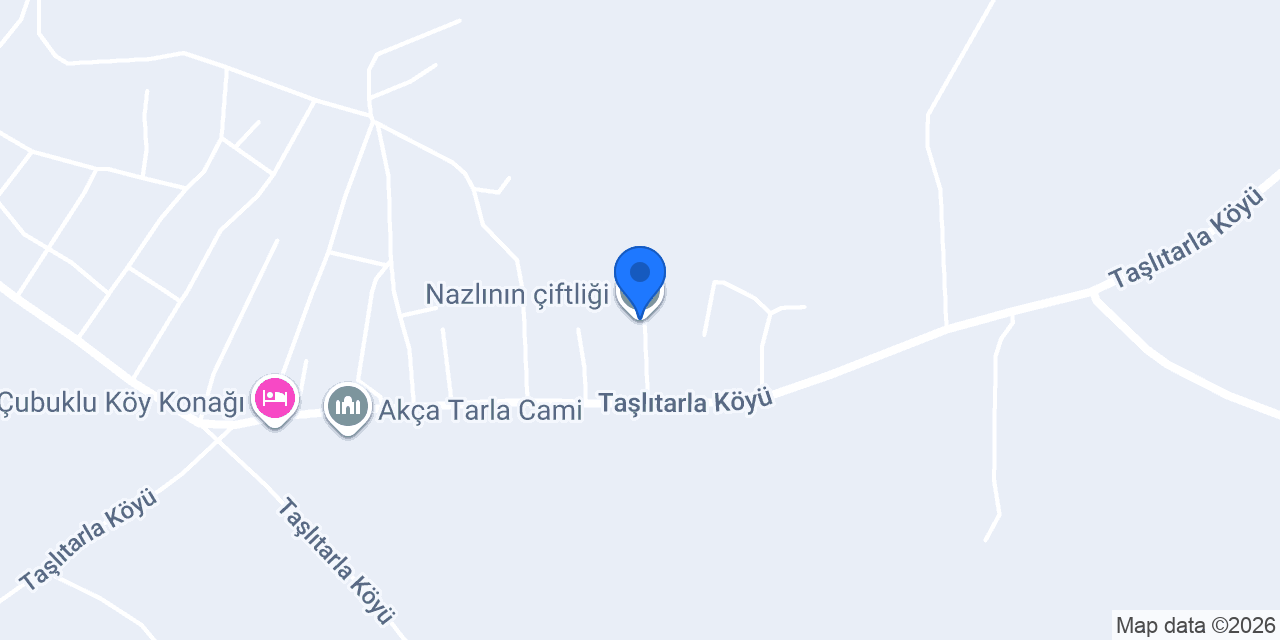 Nazlının çiftliği konumu