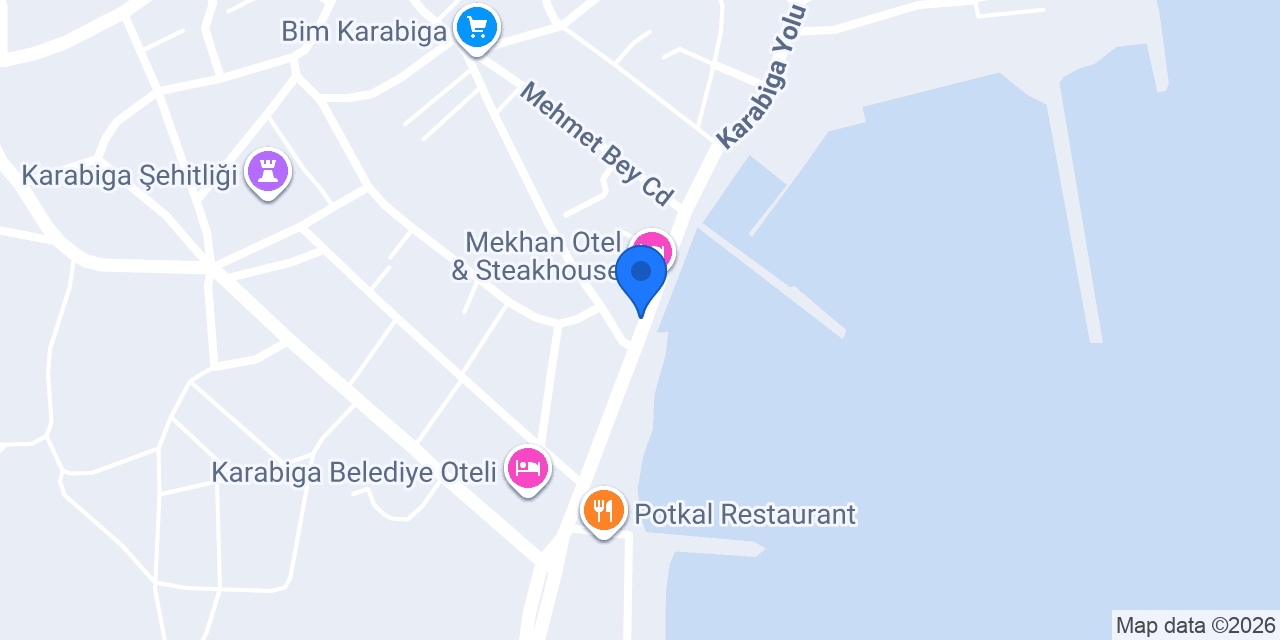 BELEZZA CAFE RESTAURANT - KARABİGA konumu