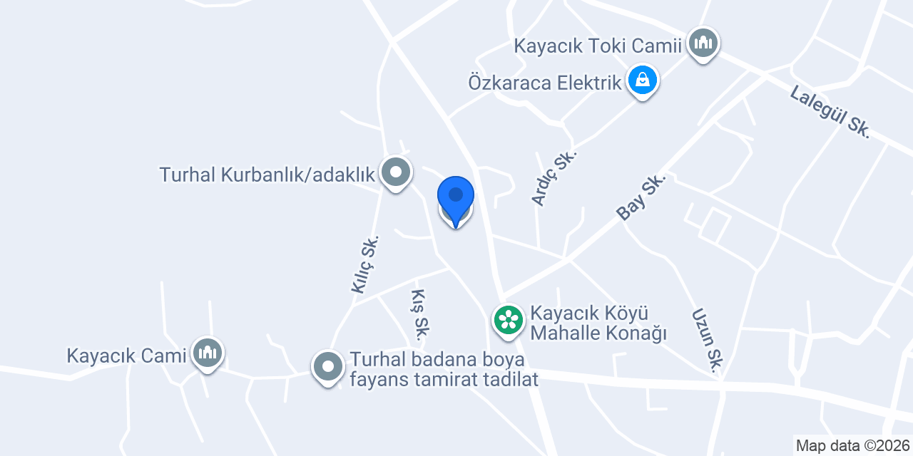 Kayacık İlkokulu konumu