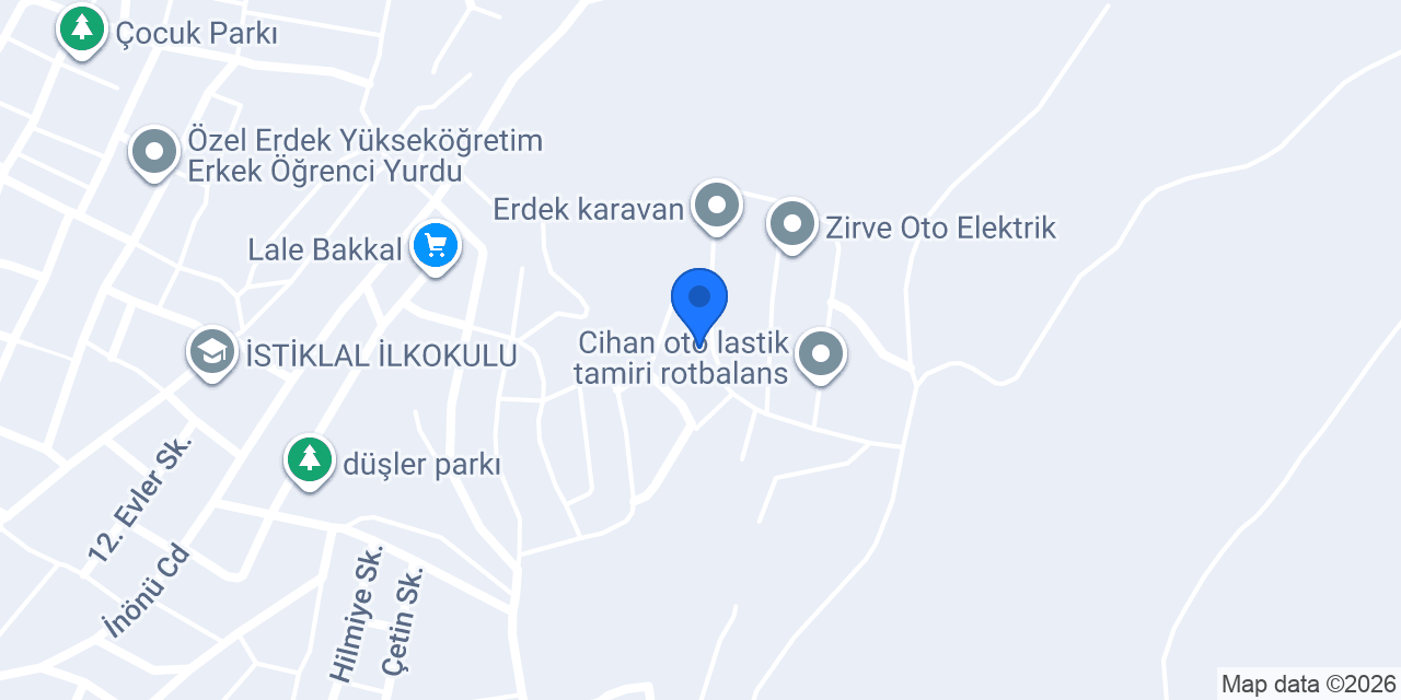 Hünkar Halı Yıkama konumu