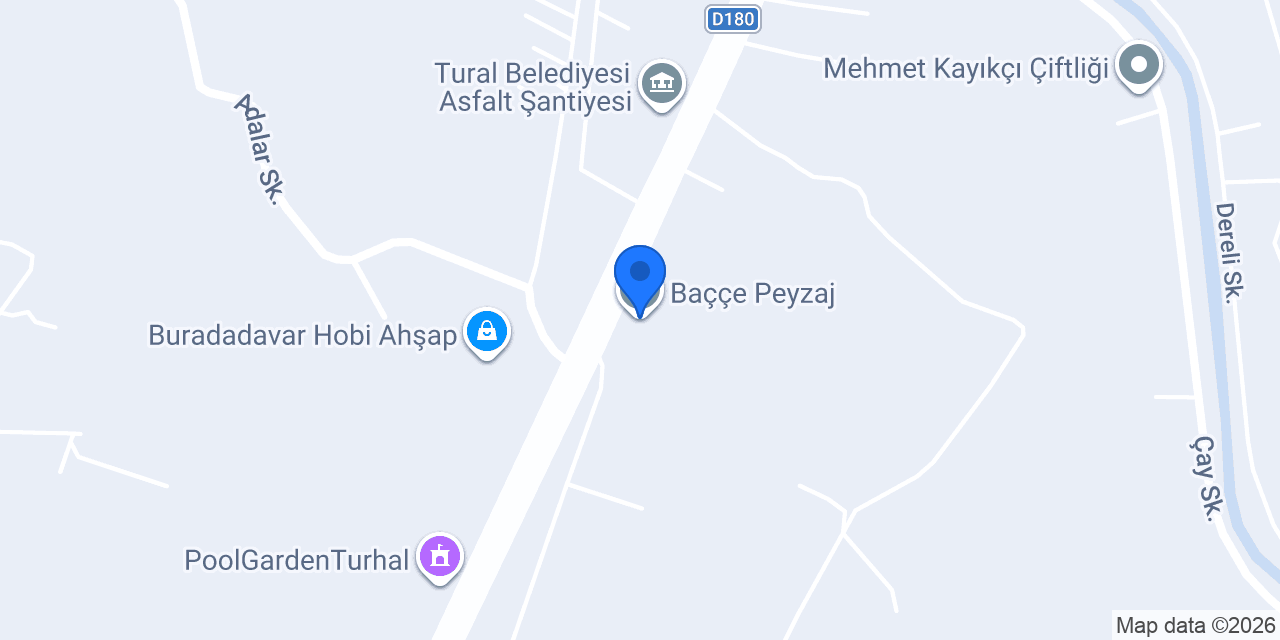 Baççe Peyzaj konumu