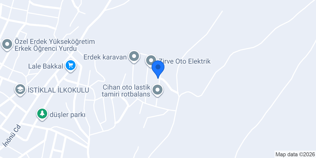 Güven Oto Elektrik konumu
