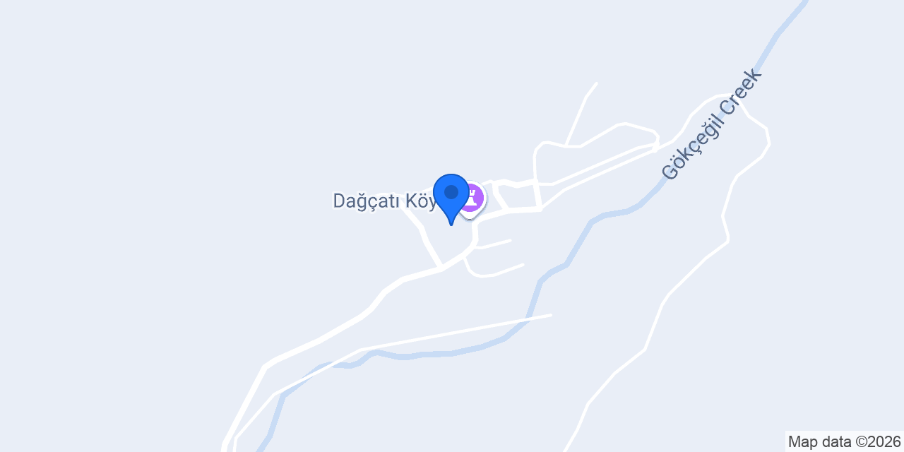 Dağçatı Köyü konumu