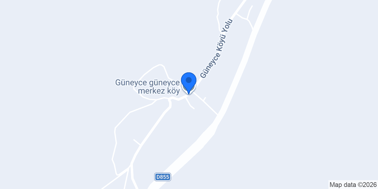 Güneyce Köyü Muhtarlığı konumu