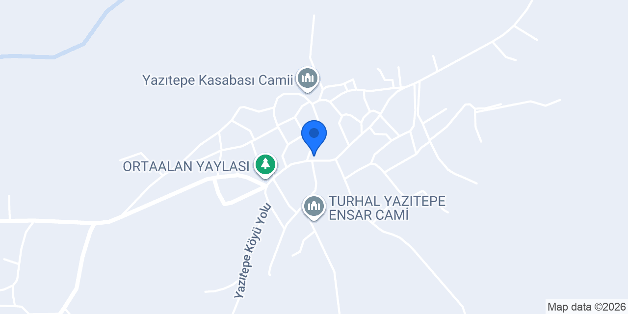 Yazıtepe Sağlık Ocağı konumu