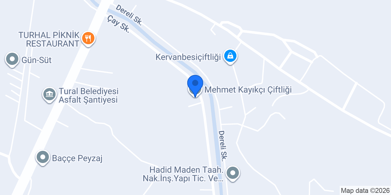 Mehmet Kayıkçı Çiftliği konumu