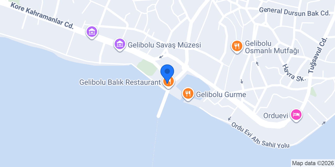 Rumeli Midye Gelibolu konumu