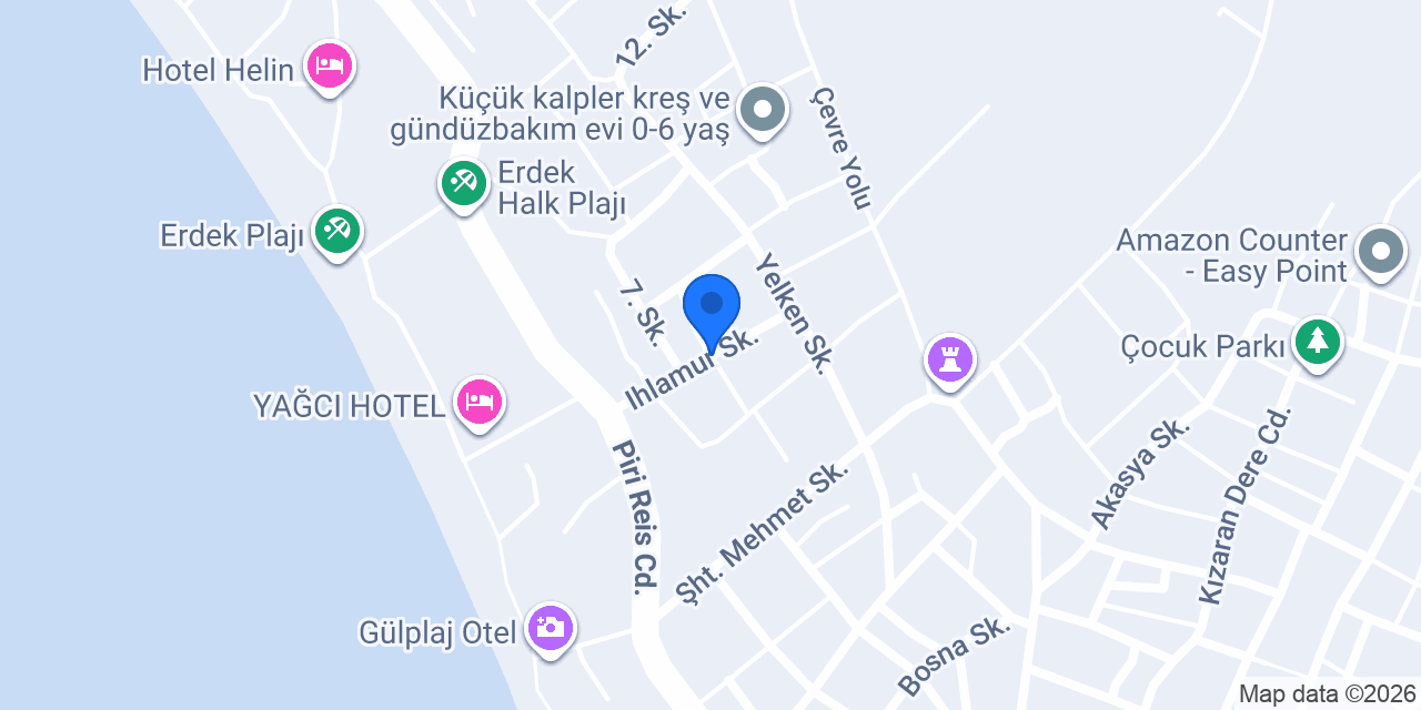 Yalı Mahallesi Muhtarlığı konumu
