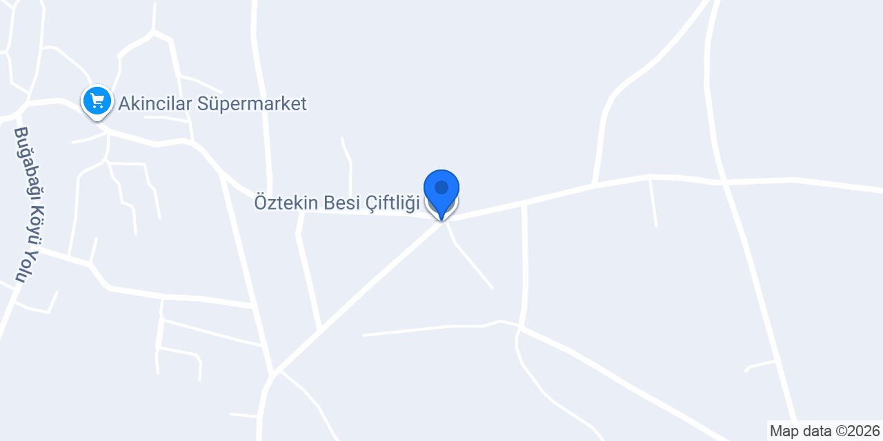 Öztekin Besi Çiftliği konumu