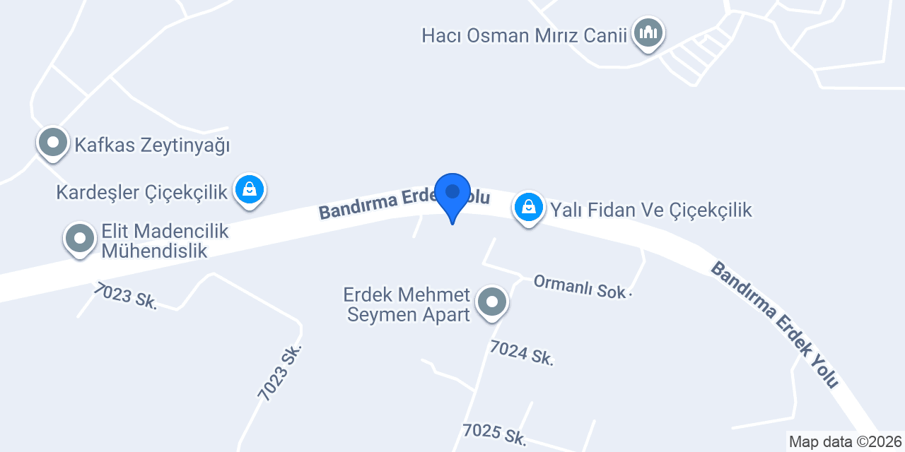 Çiçek Mermer konumu