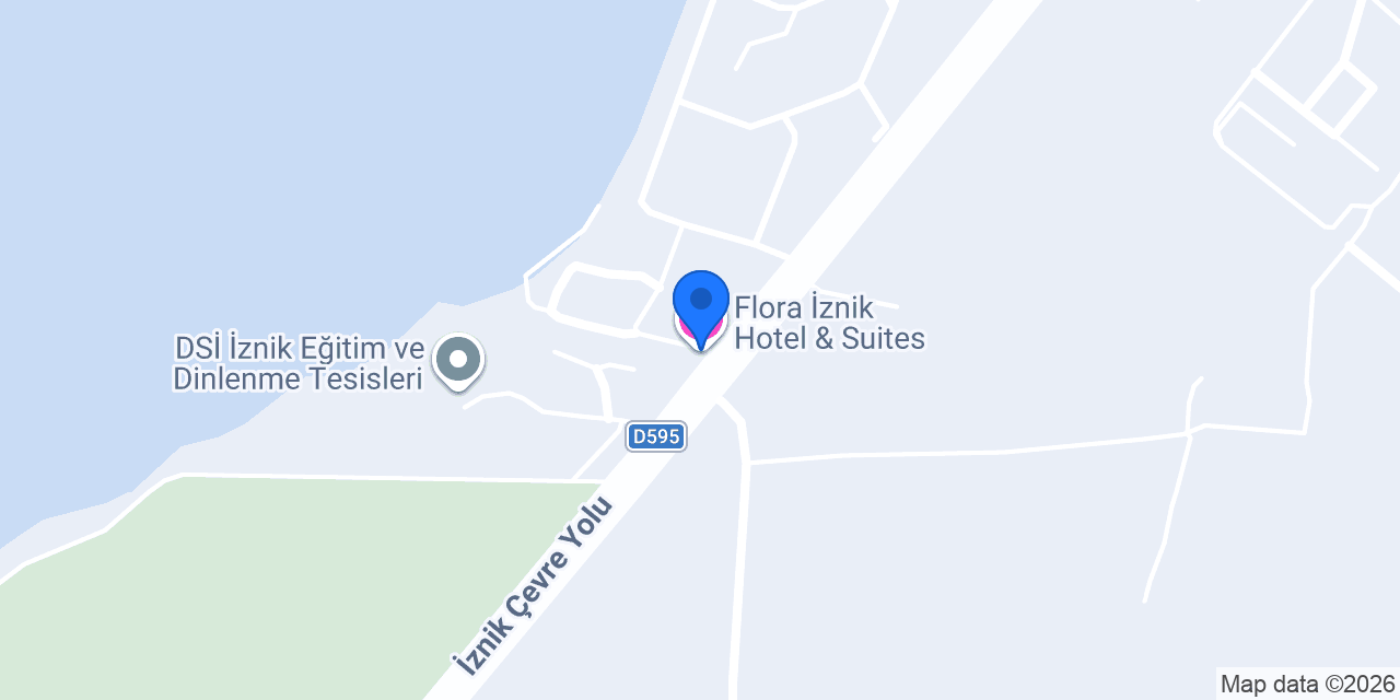 Flora İznik Hotel & Suites konumu