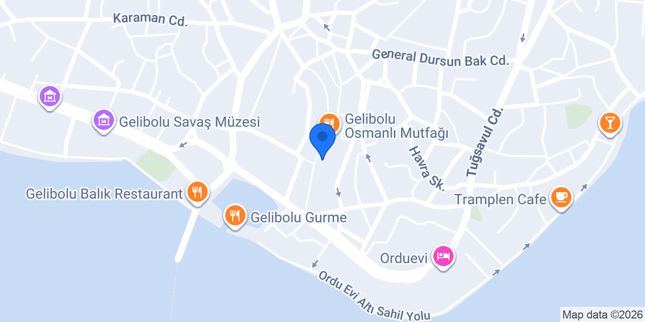 Gelibolu Eczanesi konumu
