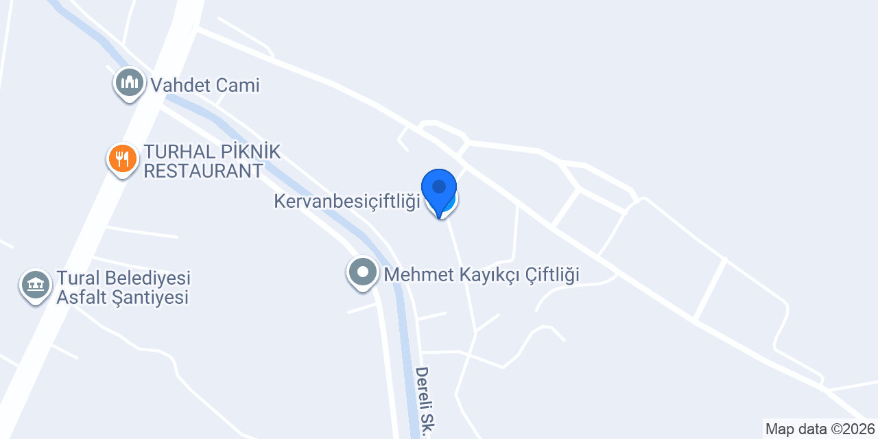 Kervanbesiçiftliği konumu