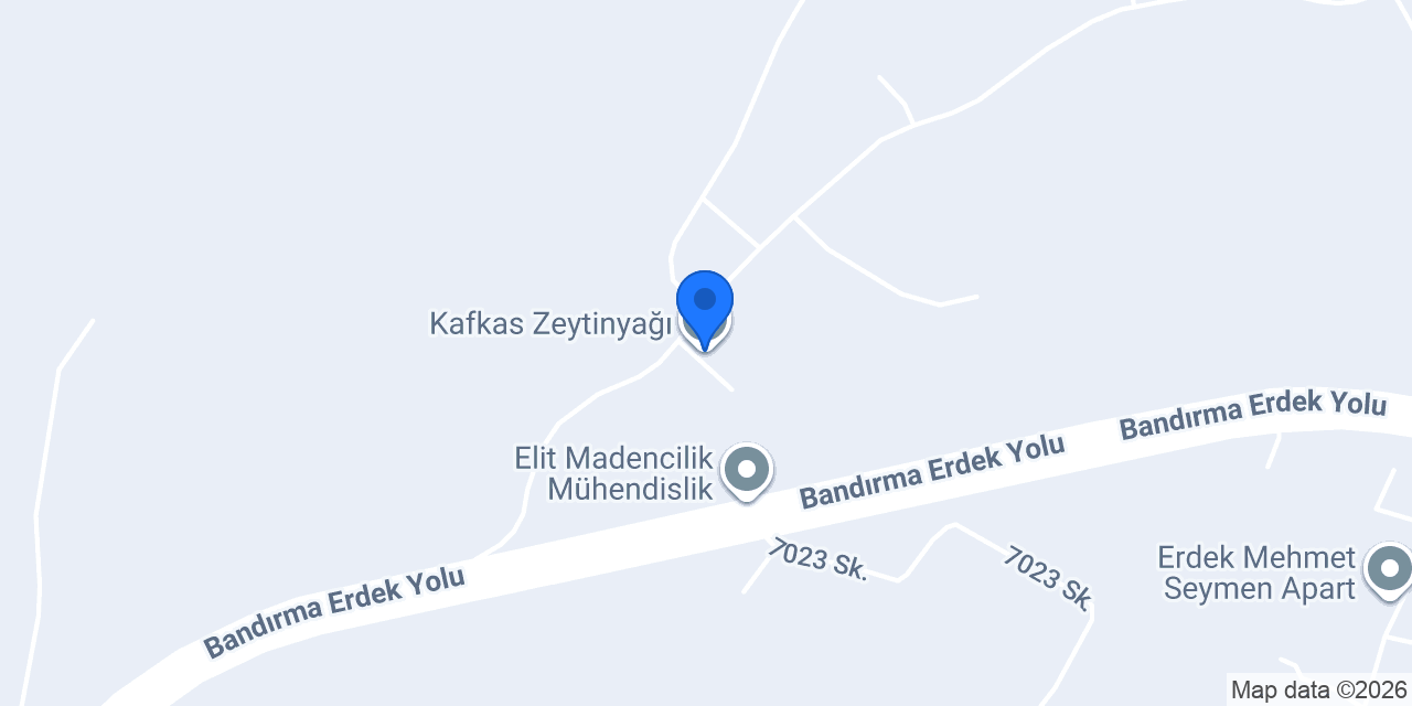 Kafkas Zeytinyağı konumu