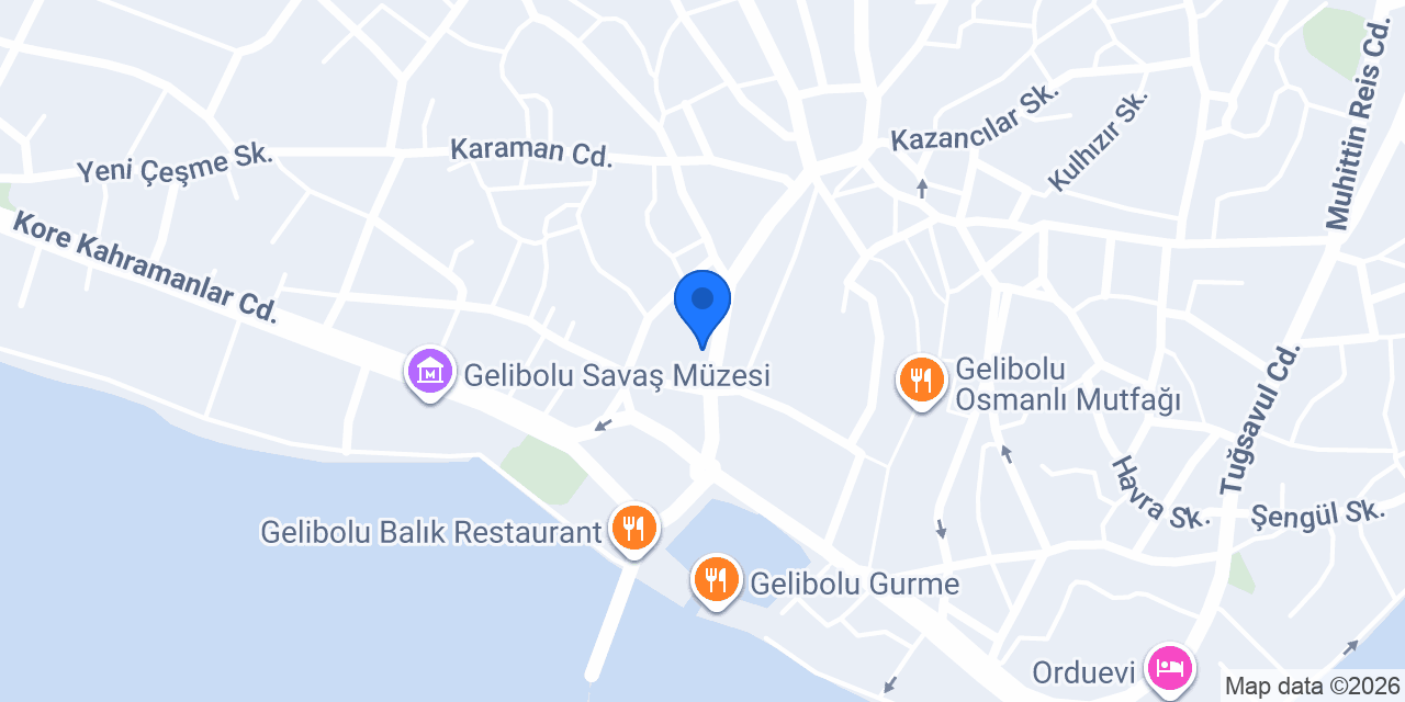 Levent Elektronik Gelibolu konumu