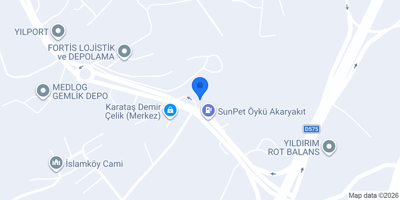 FRENTEK Yedek Parça ve Servis konumu