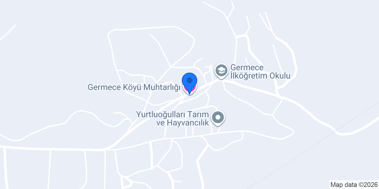 Germece Köyü Muhtarlığı konumu