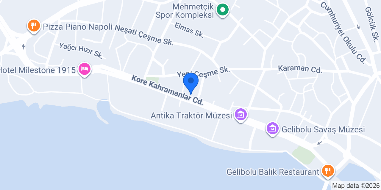 Özde Turizm konumu