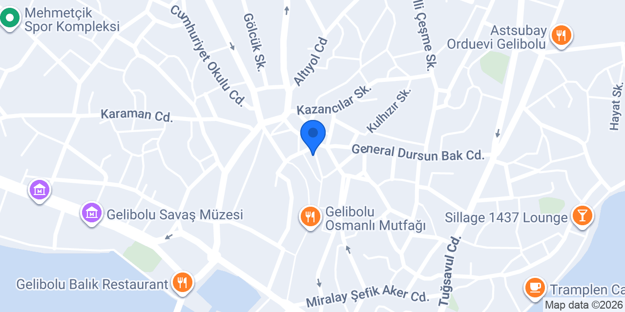 İkizler Börekçisi konumu